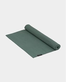 Yoga mat Mysore Organic Yoga Rug, 3 mm, Moss Green - Yogiraj
