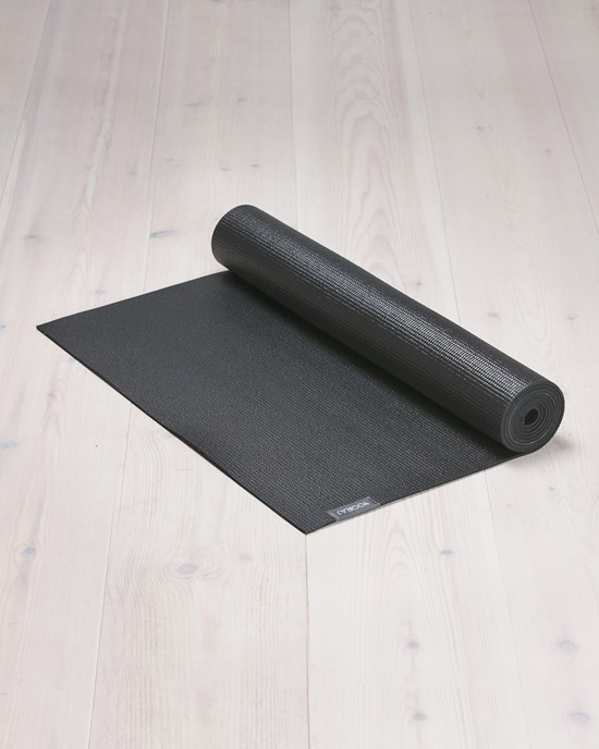 All-round yoga mat, 6 mm, Midnight Black - Yogiraj
