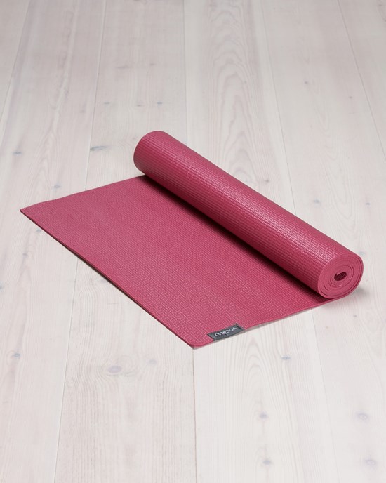 Yogamatta All-round yoga mat, 6 mm, Raspberry Red - Yogiraj
