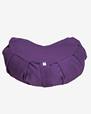Meditationskudde Meditation cushion, crescent, Lilac Purple - Yogiraj