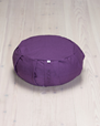 Meditation cushion, round, Lilac Purple - Yogiraj