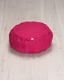 Meditation cushion, round, Raspberry Red - Yogiraj