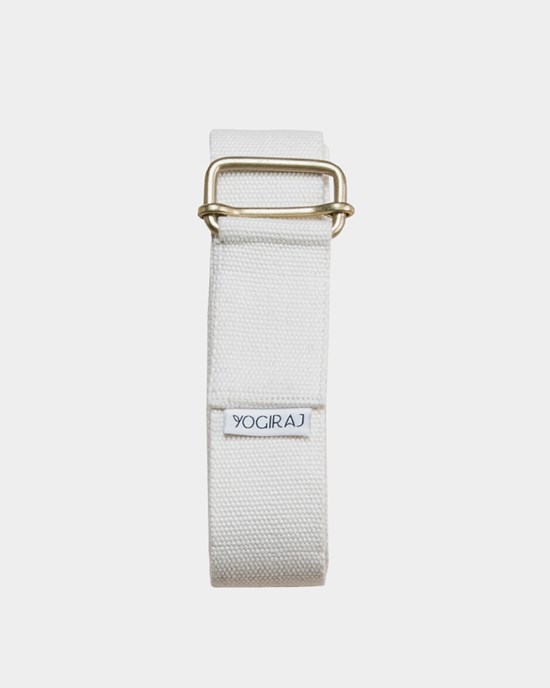 Yoga belt standard, Birch White - Yogiraj