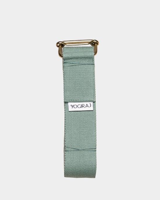 Yoga belt standard, Moss Green - Yogiraj
