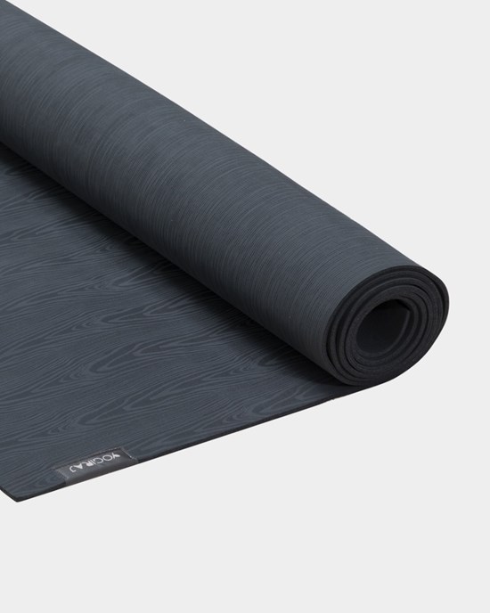 Yoga mat Organic Lite mat 4 mm, Graphite Grey - Yogiraj