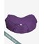 Outer case meditation cushion, crescent, Lilac Purple - Yogiraj