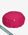 Ytterfodral Outer case meditation cushion, round, Raspberry Red - Yogiraj