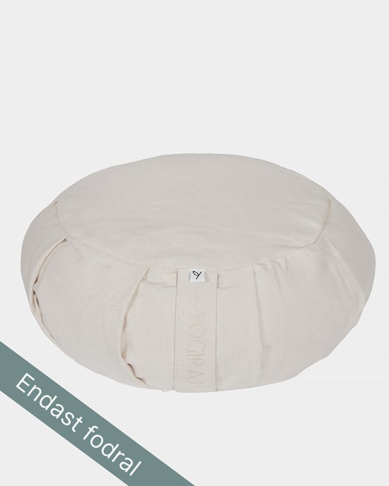 Ytterfodral Outer case meditation cushion, round, Natural - Yogiraj