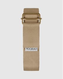 Yoga belt standard, Beach Beige - Yogiraj