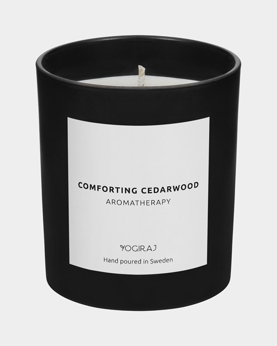 Scented Candle Comforting Cedarwood - Yogiraj